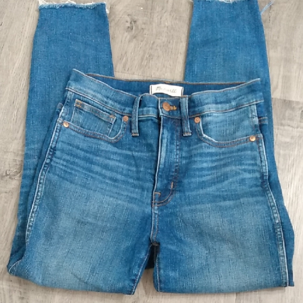 Madewell Women's Straight Leg Jeans - Blue